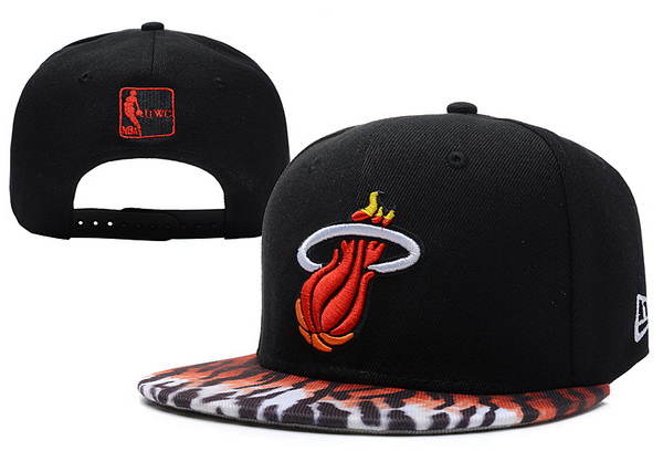 NBA Miami Heat NE Snapback Hat #196